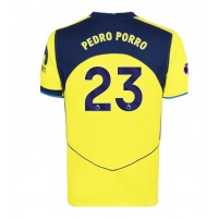 Tottenham Hotspur Pedro Porro #23 Tretí futbalový dres 2025-26 Krátky Rukáv